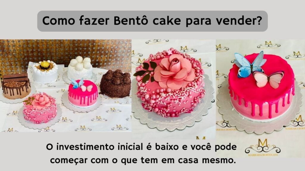 Como Fazer Bent Cake Para Vender Confeitaria Iniciantes