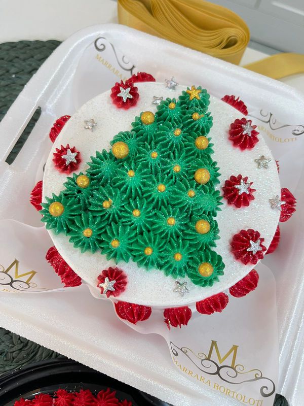 bolo Bentô cake para o natal