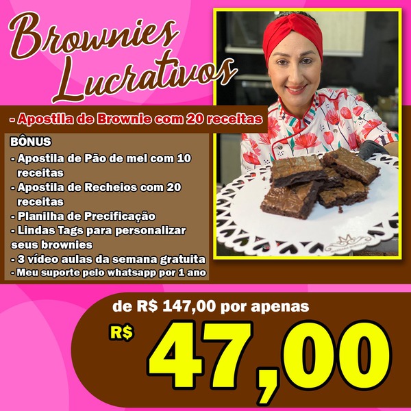 brownie para vender