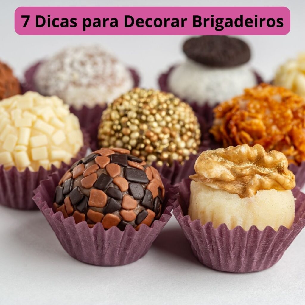 Descubra as melhores dicas para decorar com brigadeiros e transformar suas sobremesas em obras de arte doces.