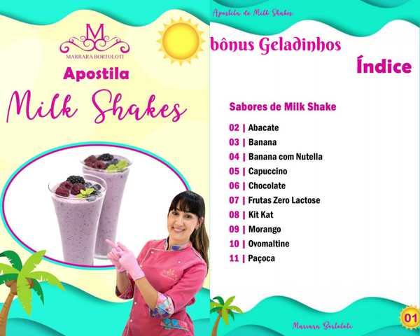 como fazer milkshake irresistível